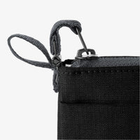 Black Wallet Zipper Detail