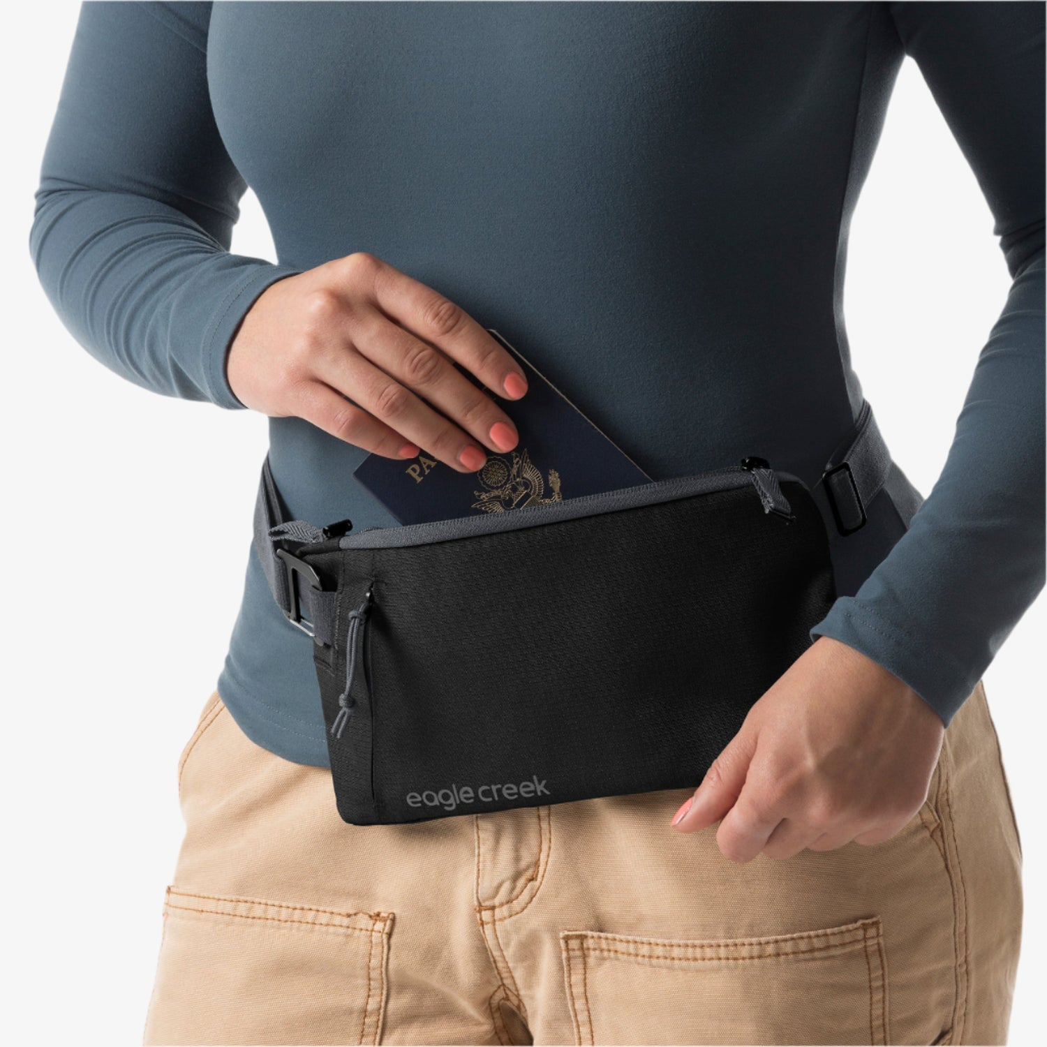 Black Sling Bags Contents Detail