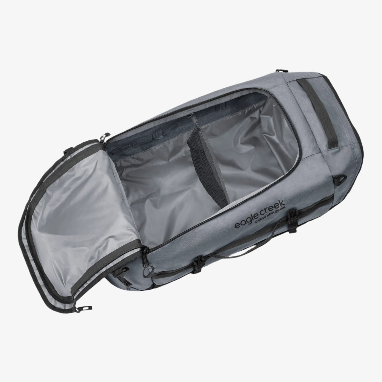 Grey Backpack Duffel Bag Combo