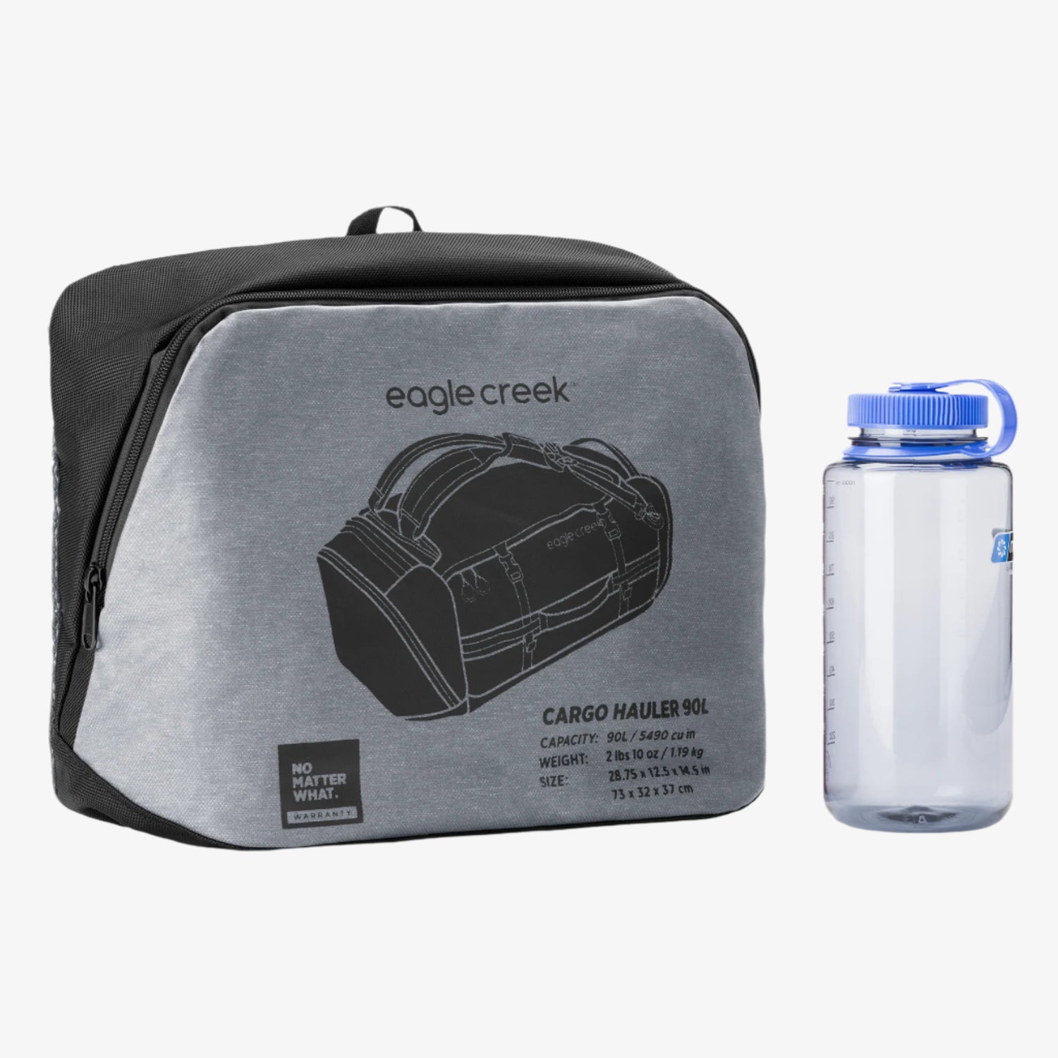 Grey Duffel Bag Backpack Combo Eagle Creek