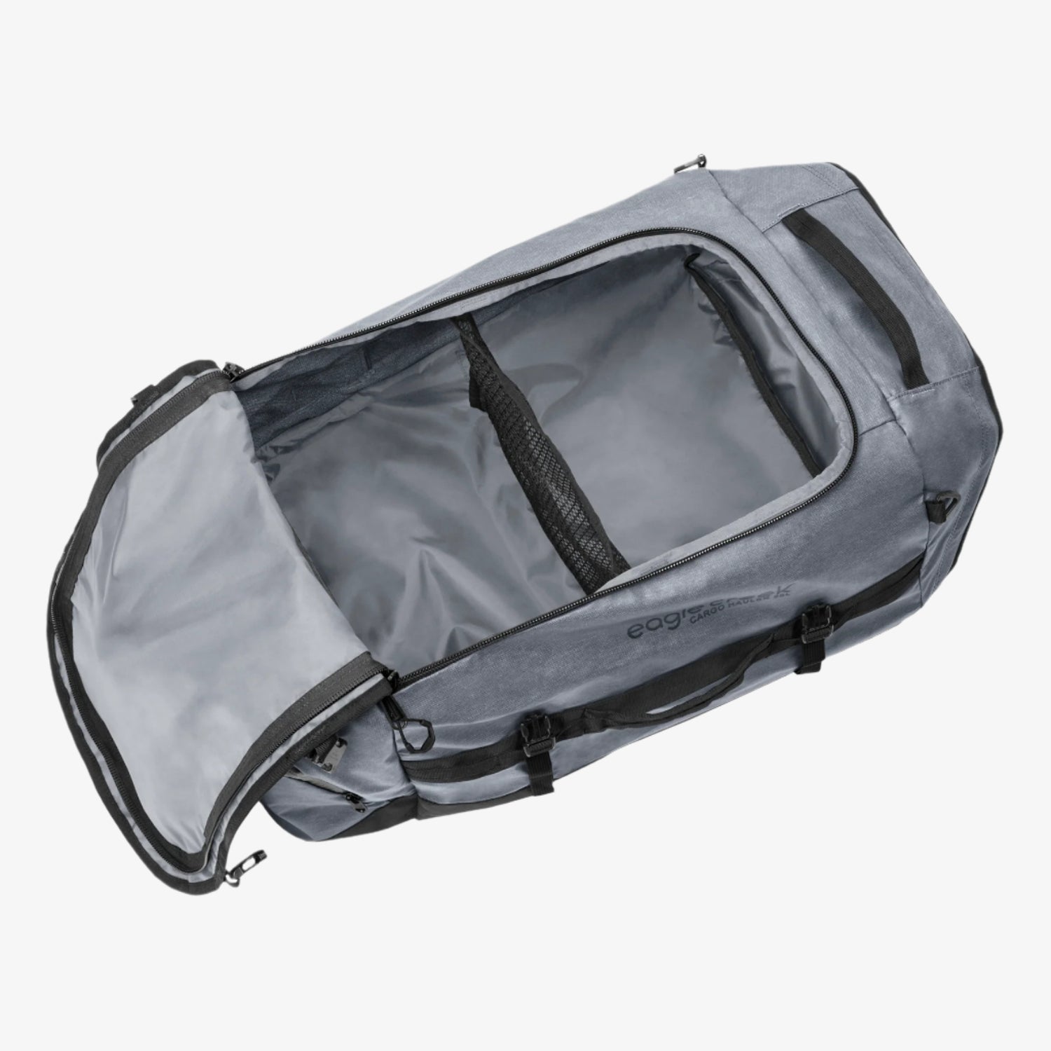Grey Backpack Duffel Bag Combo
