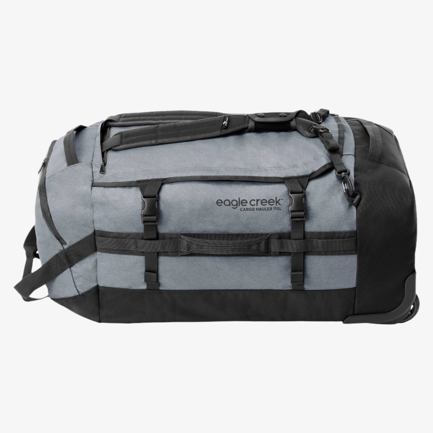 Grey Travel Duffel Bags with Wheels