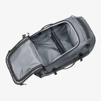 Grey Backpack and Duffel Bag