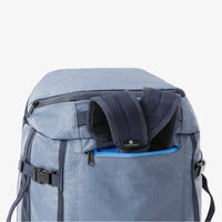Grey Bug Out Bag Backpack Strap Detail