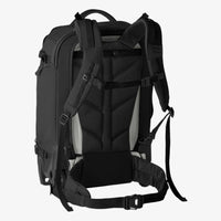 Black Convertible Luggage with Wheels