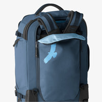 Blue Wheeled Backpack Luggage