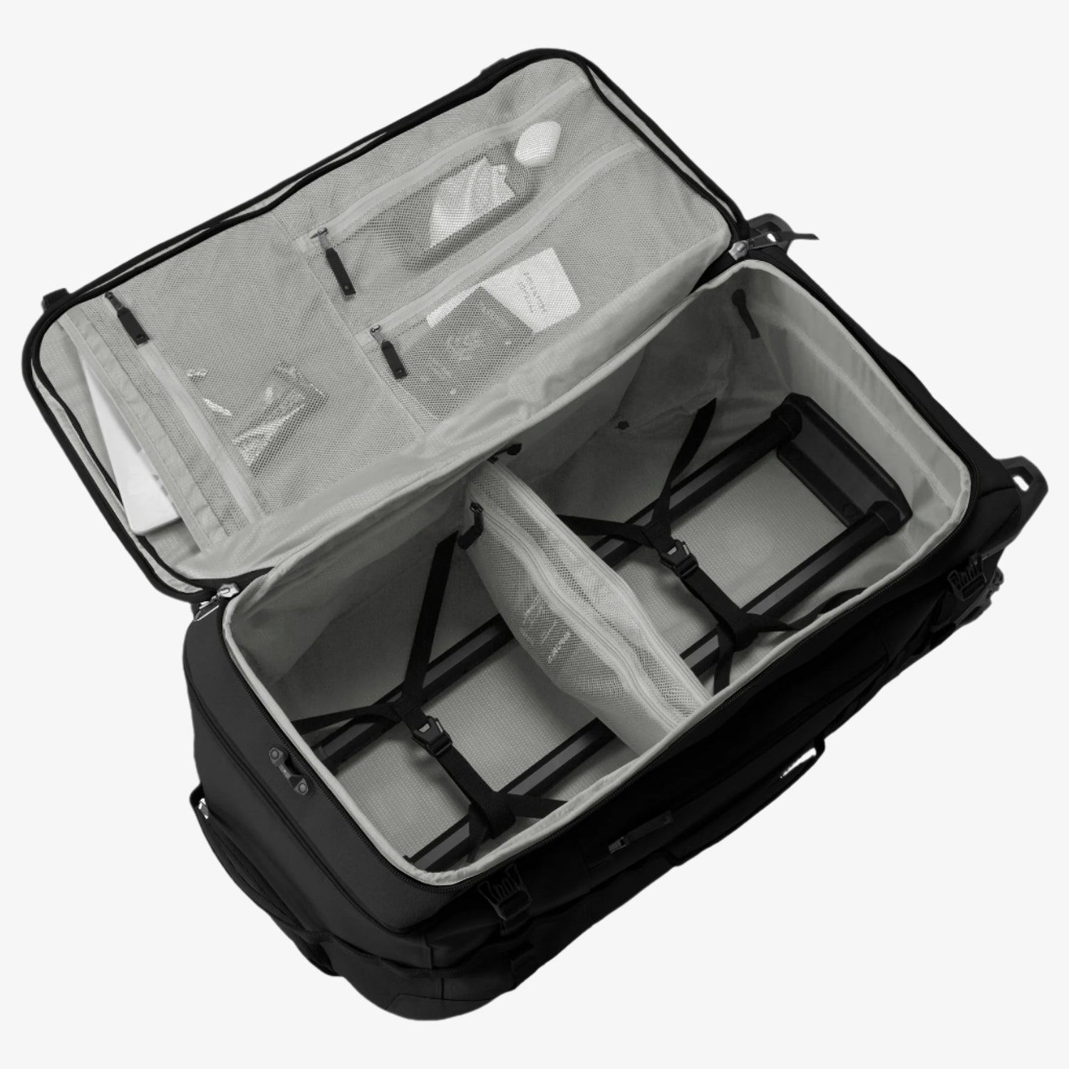 Black 2 Wheel Luggage