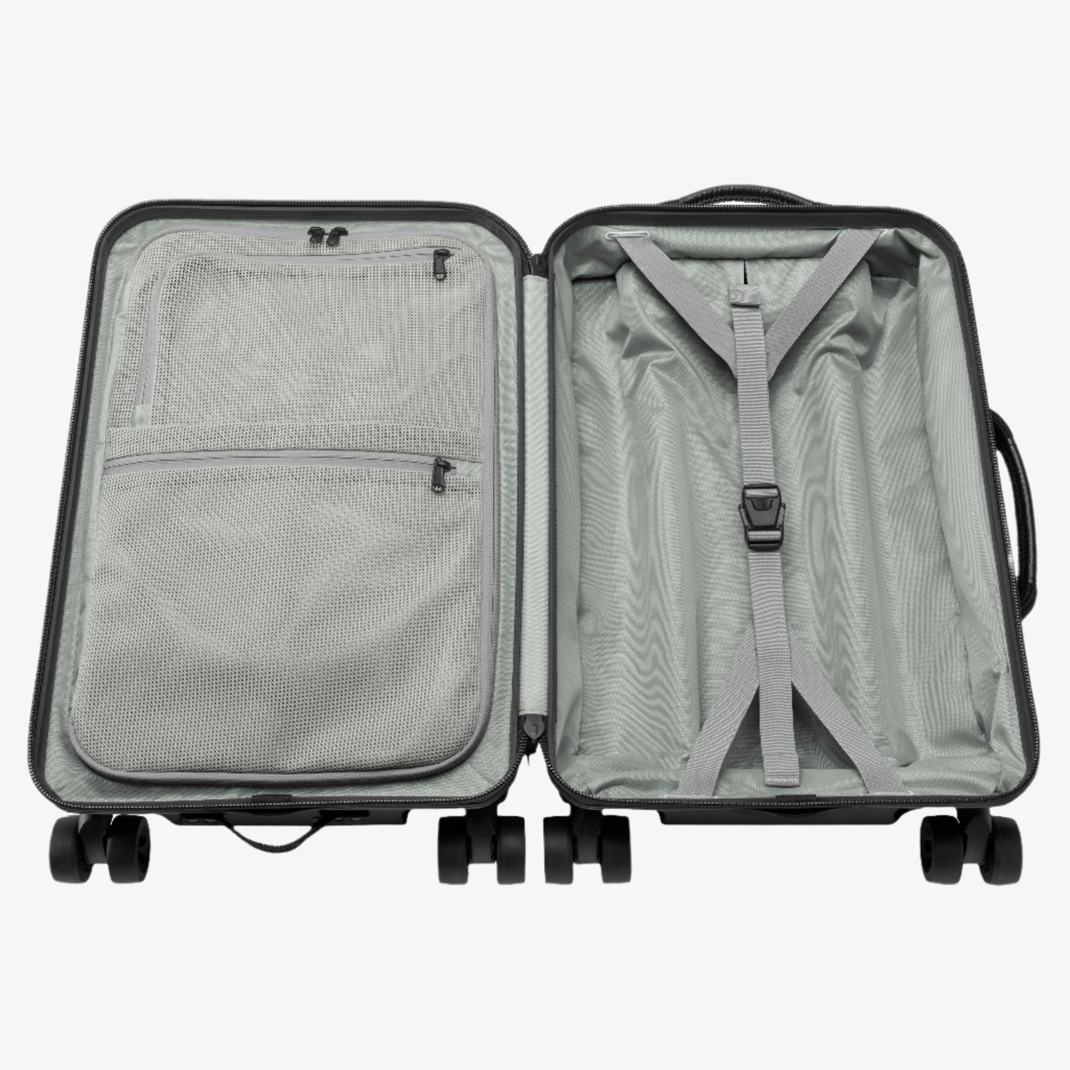 Carry On Suitcase Opening Detail
