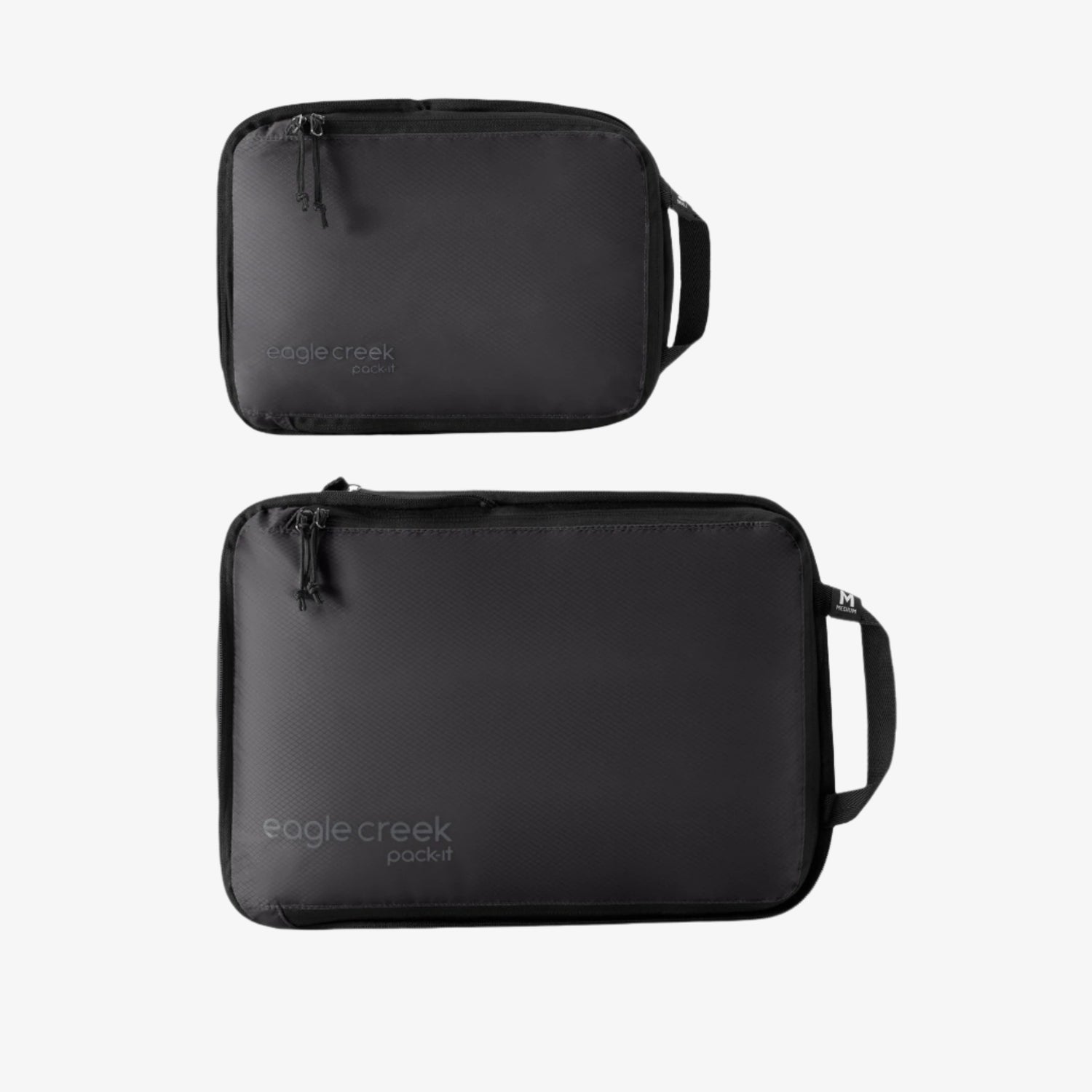 Black Compression Packing Cubes