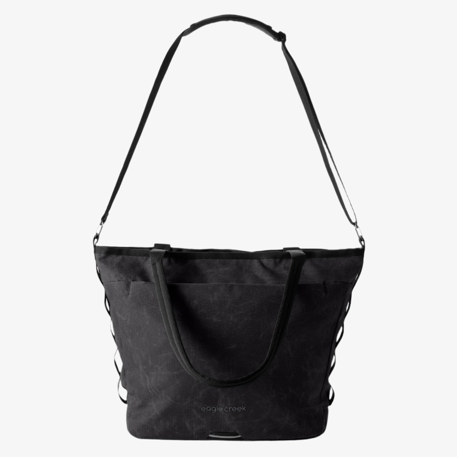 Black Tote Bags Shoulder Strap Detail