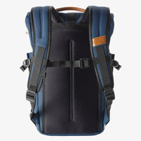 Blue Roll-Top Backpack