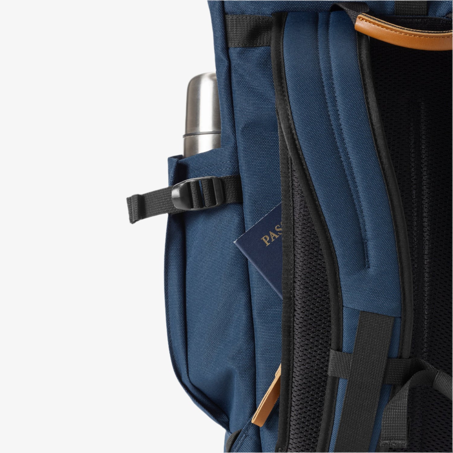 Blue Rolltop Travel Pack