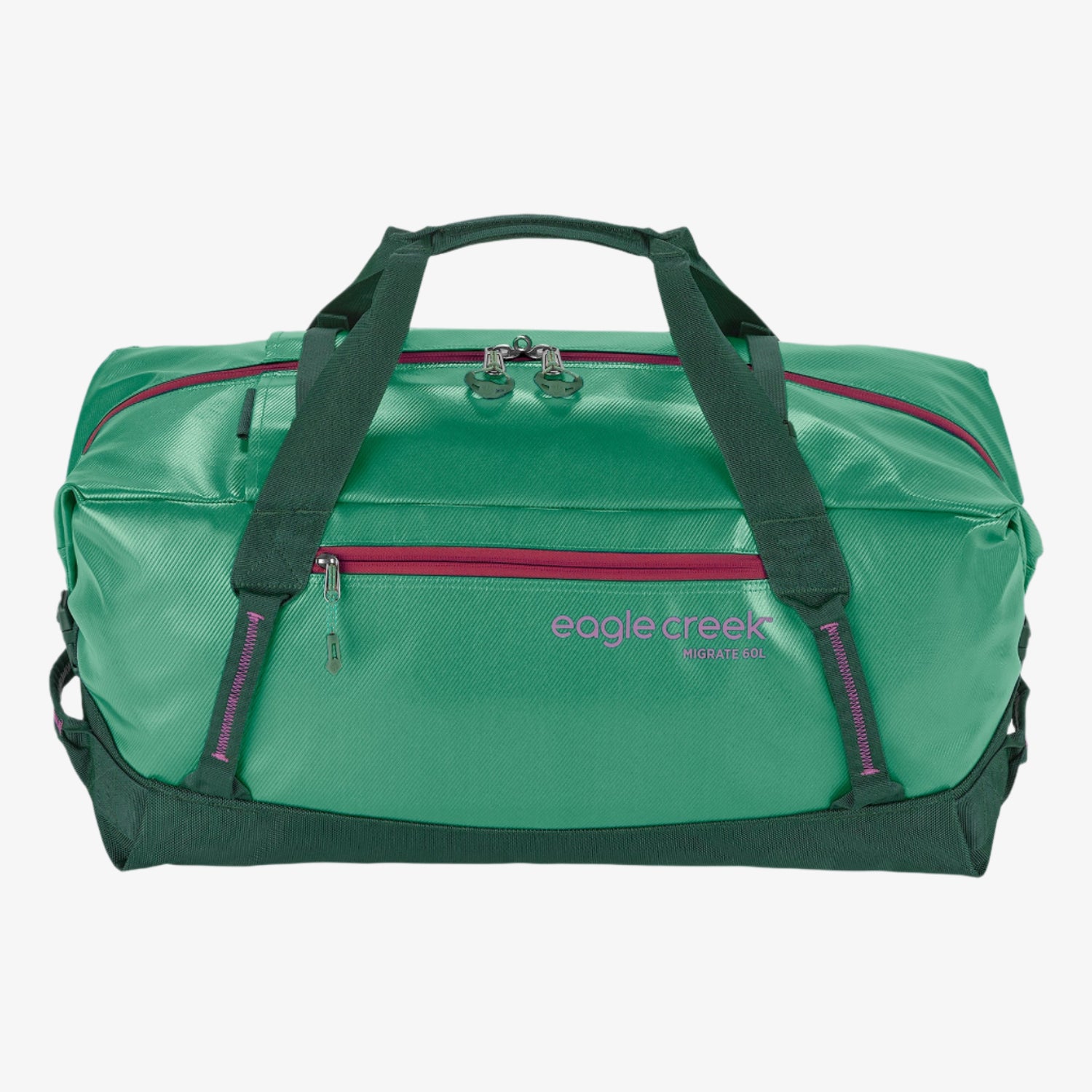 Green Backpack Duffel Bag Combo