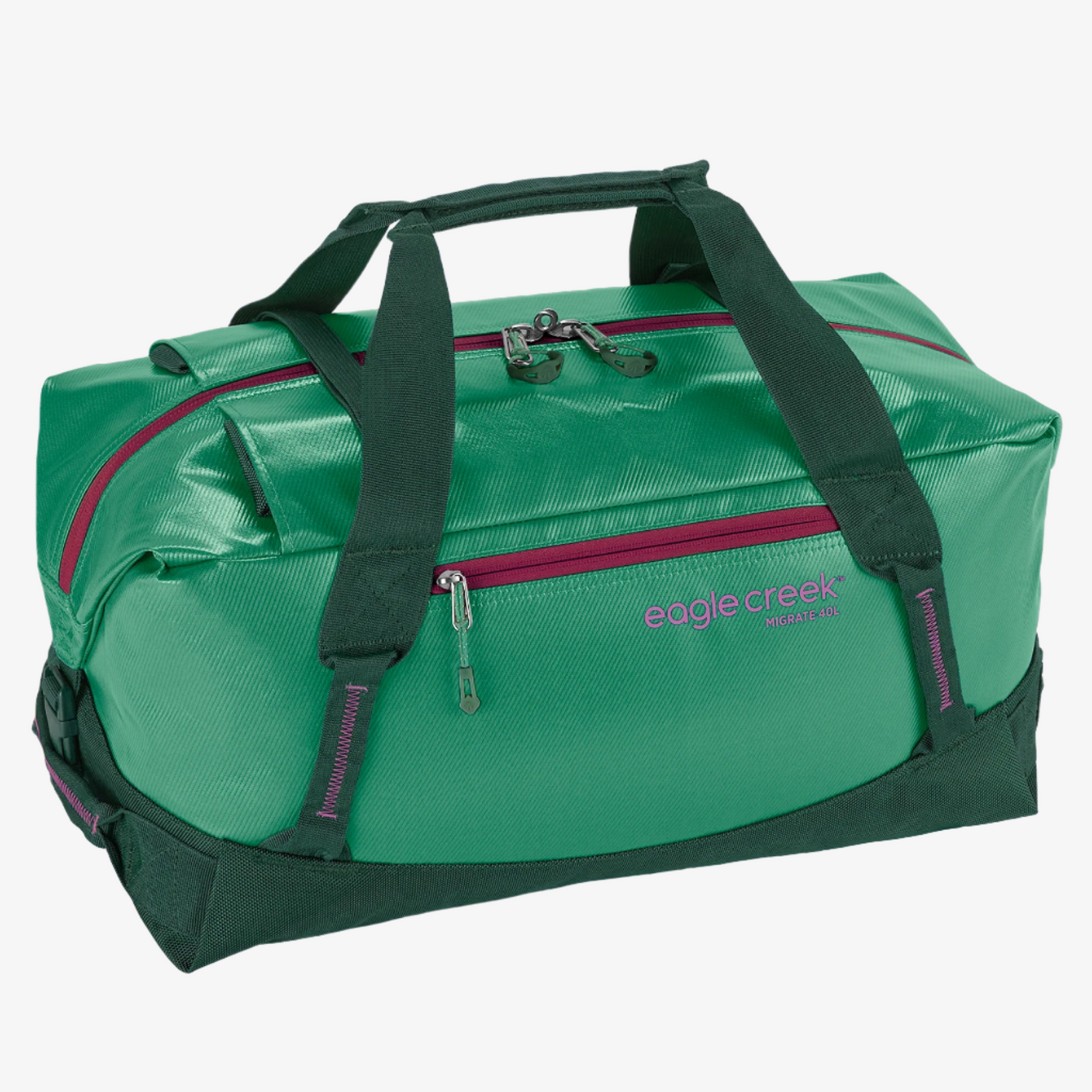 Green Backpack Duffel Bag Combo