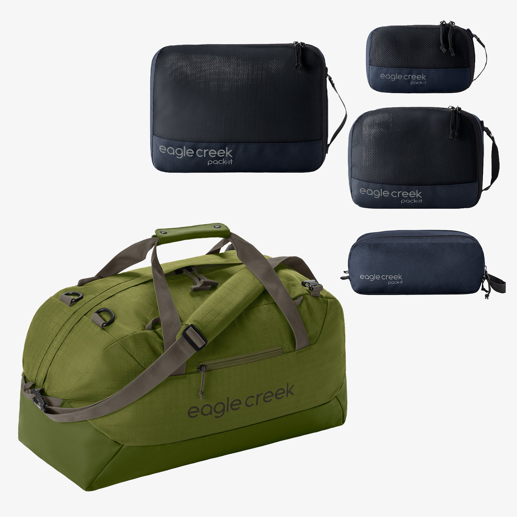 Grab & Go Bundle: Travel Duffel Bag & Packing Cube Set | Eagle Creek