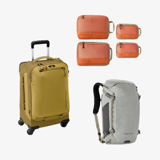 Orange Packing Cubes