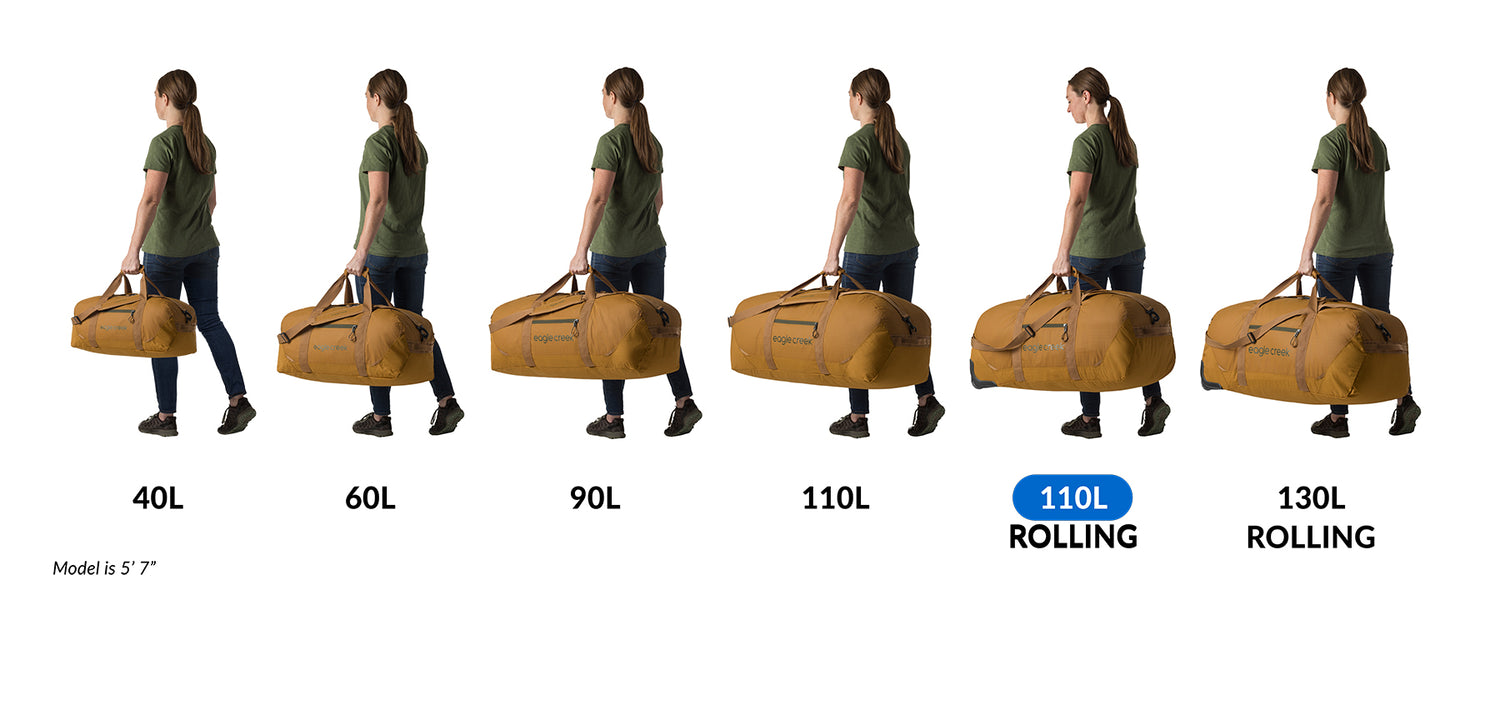 Brown Best Rolling Duffel Bags Eagle Creek