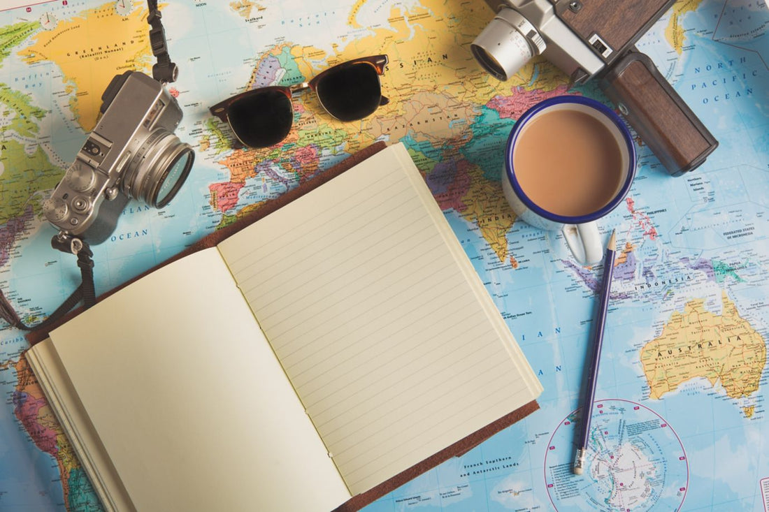 How to Make a Simple Travel Journal and Travel Scrapbook