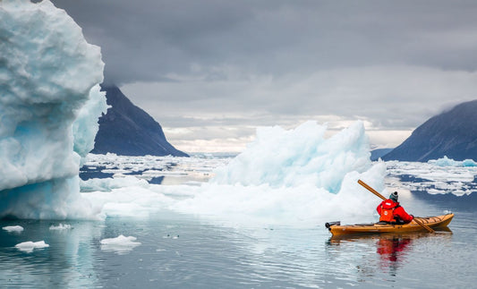 kayaking in iceland