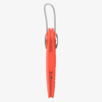 Orange Luggage Tag