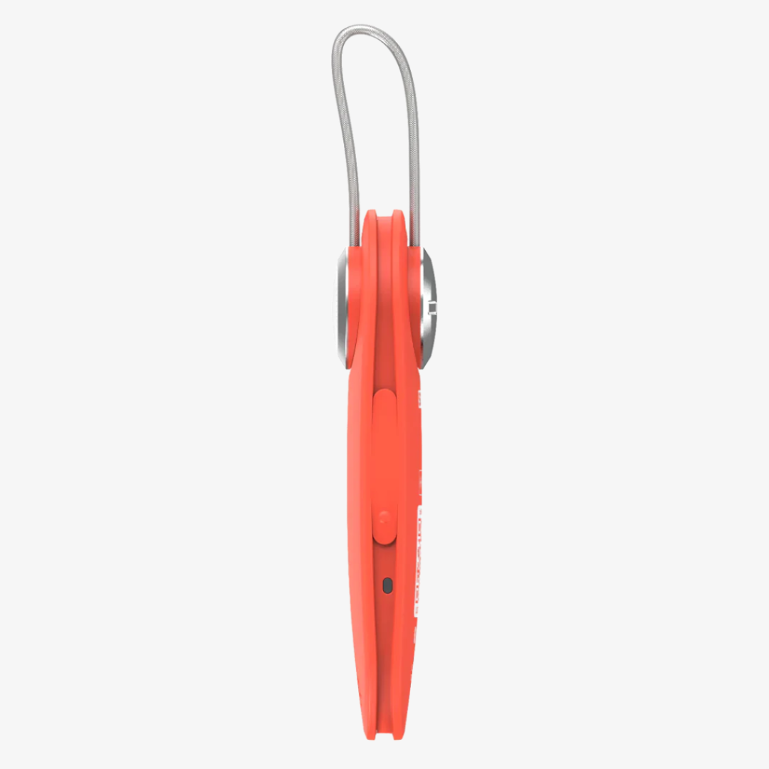 Orange Luggage Tag