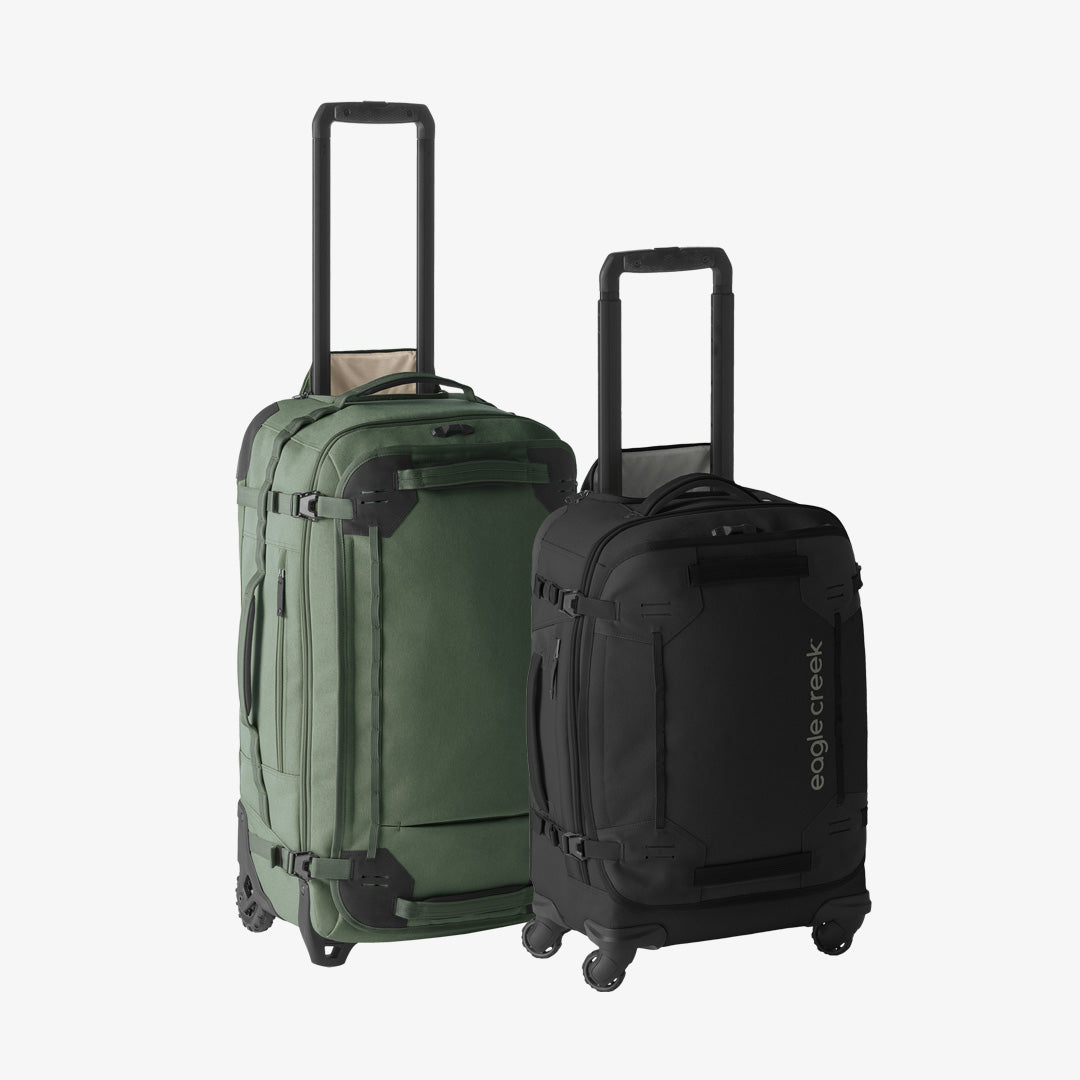 Black Carry On Green Large Luggage Set Eagle Creek