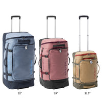 Currant Convertible Duffel Luggage with Wheels