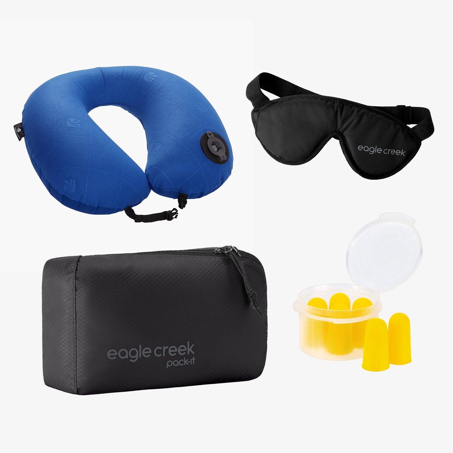 Packing Cube Sleep Mask Travel Pillow