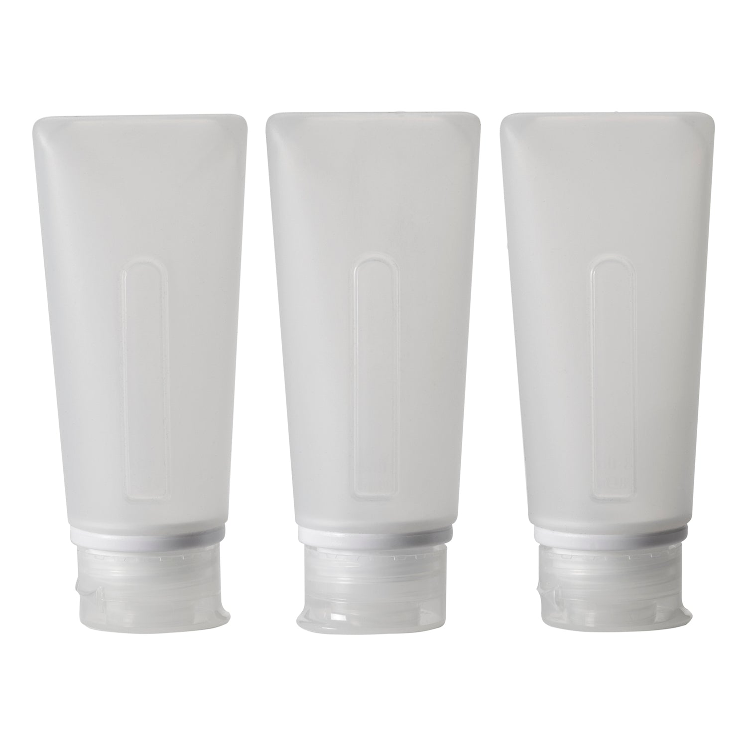 Silicone Bottle Set - CLEAR