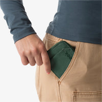 Slim Green Wallet
