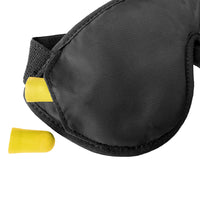 Sandman Sleep Mask - Black Comfort Sleep Mask View 5