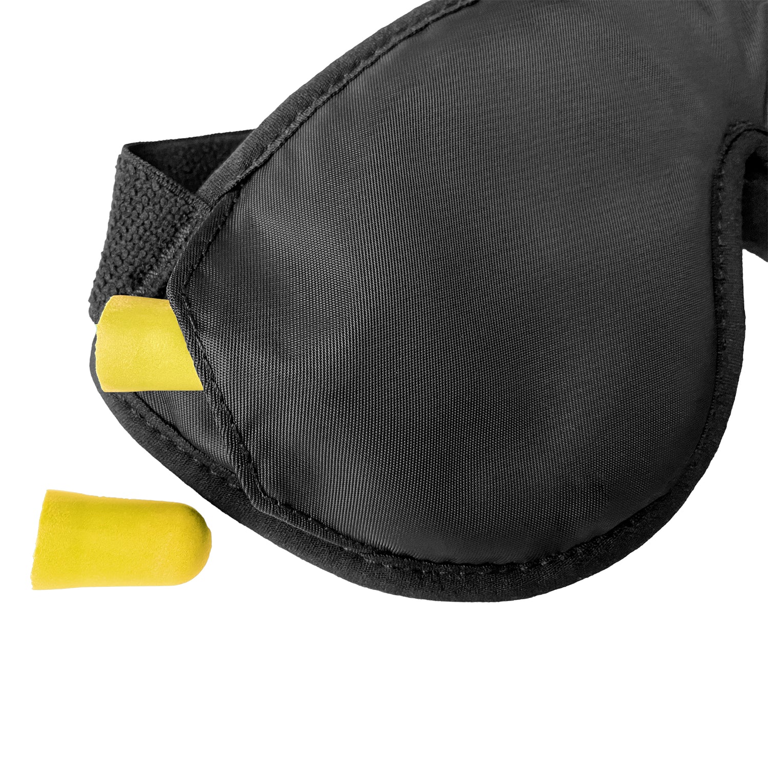 Sandman Sleep Mask - Black Comfort Sleep Mask View 