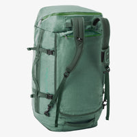 Green Duffel Bag with Backpack Straps