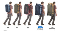 Orange Duffel Travel Bags with Wheels
