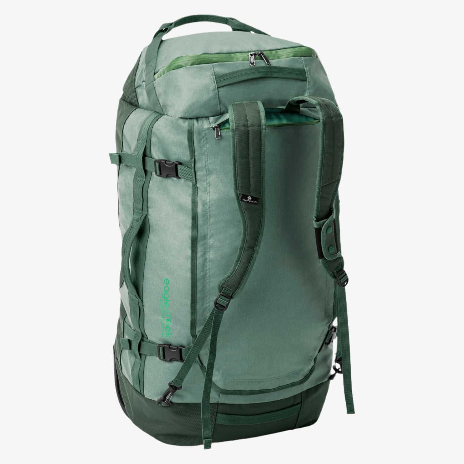 Green Duffel Bags with Wheels Eagle Creek
