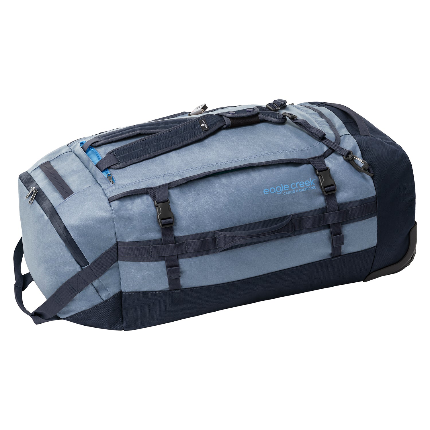 Cargo Hauler 130L Wheeled Duffel Bag - GLACIER BLUE