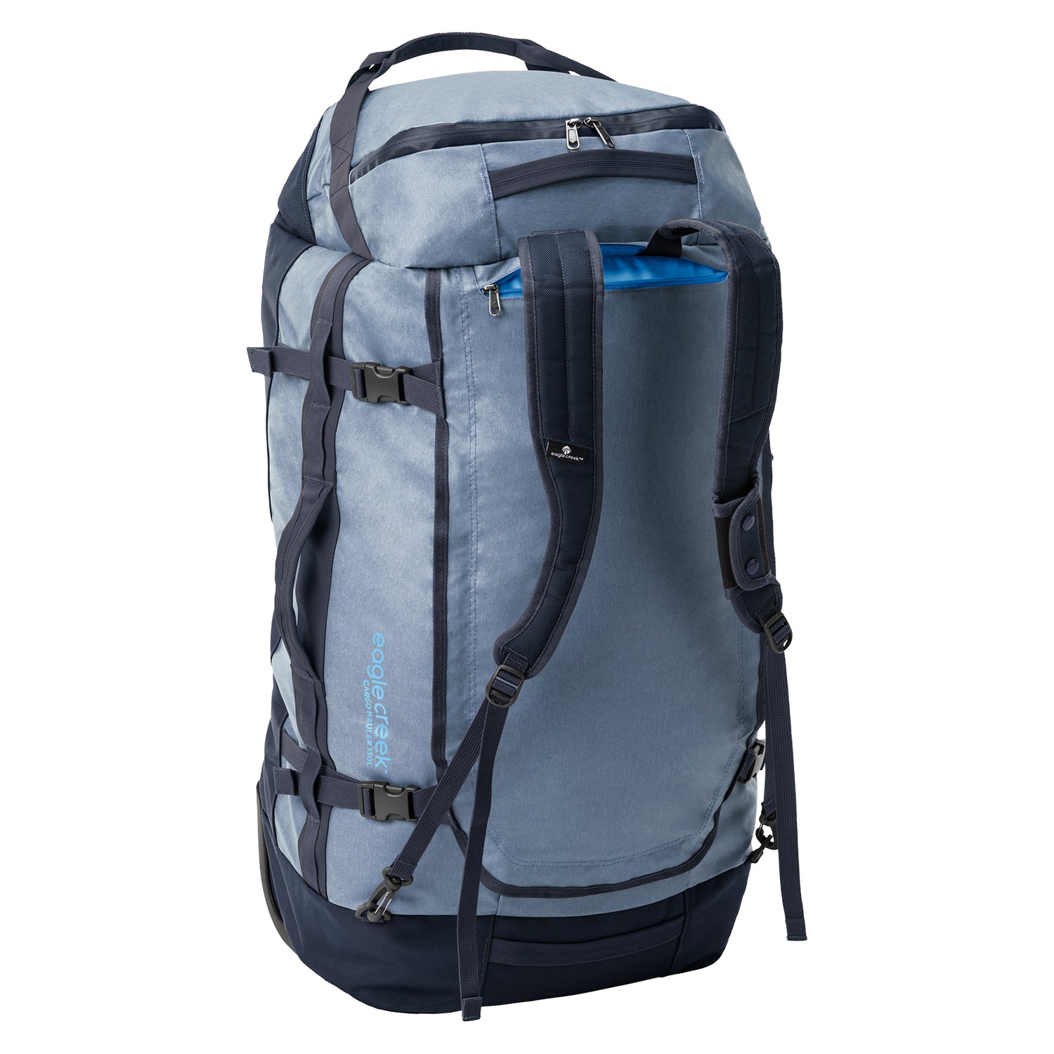 Cargo Hauler 130L Wheeled Duffel Bag - GLACIER BLUE