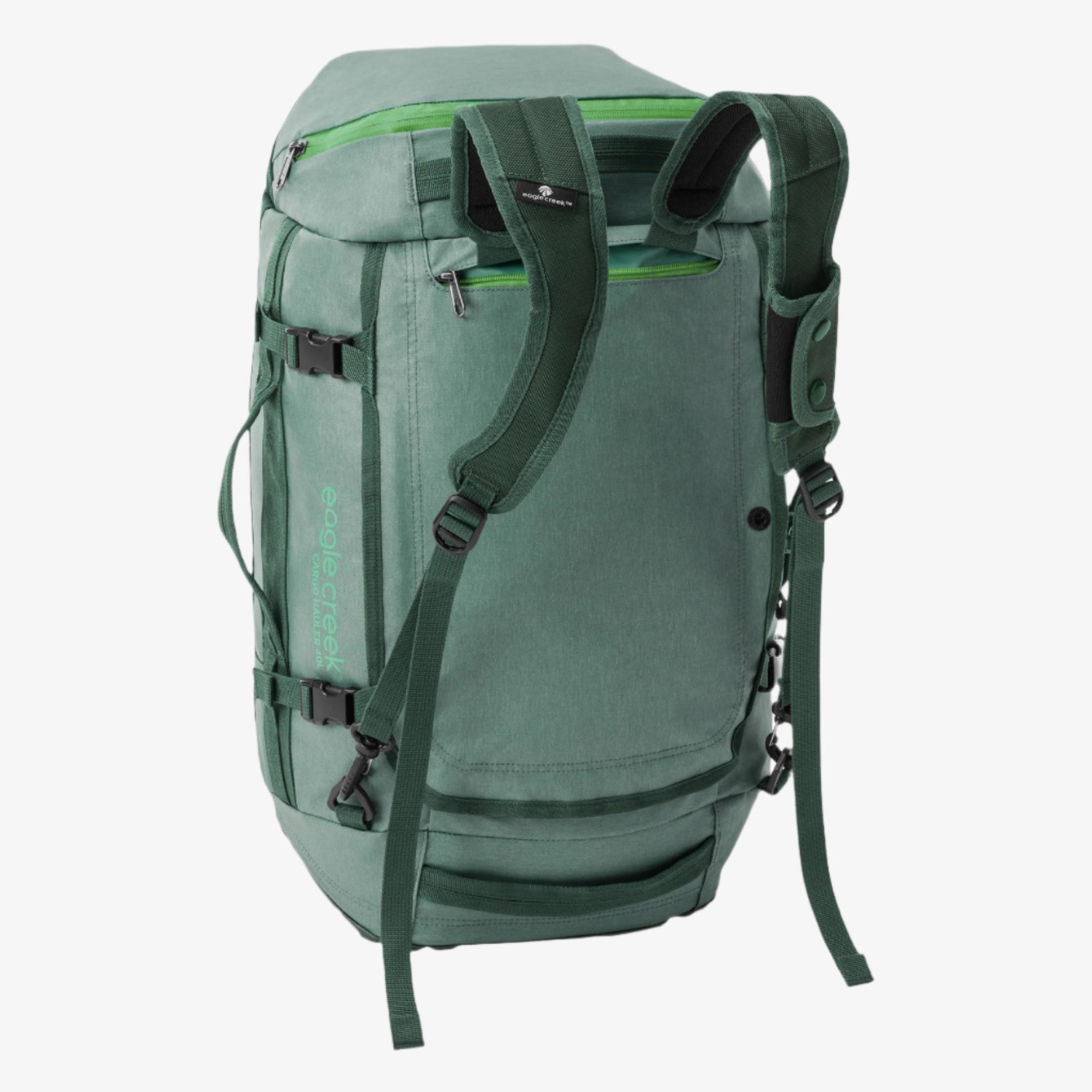 Green Backpack Duffel Bag