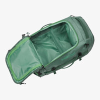 Green Backpack and Duffel Bag