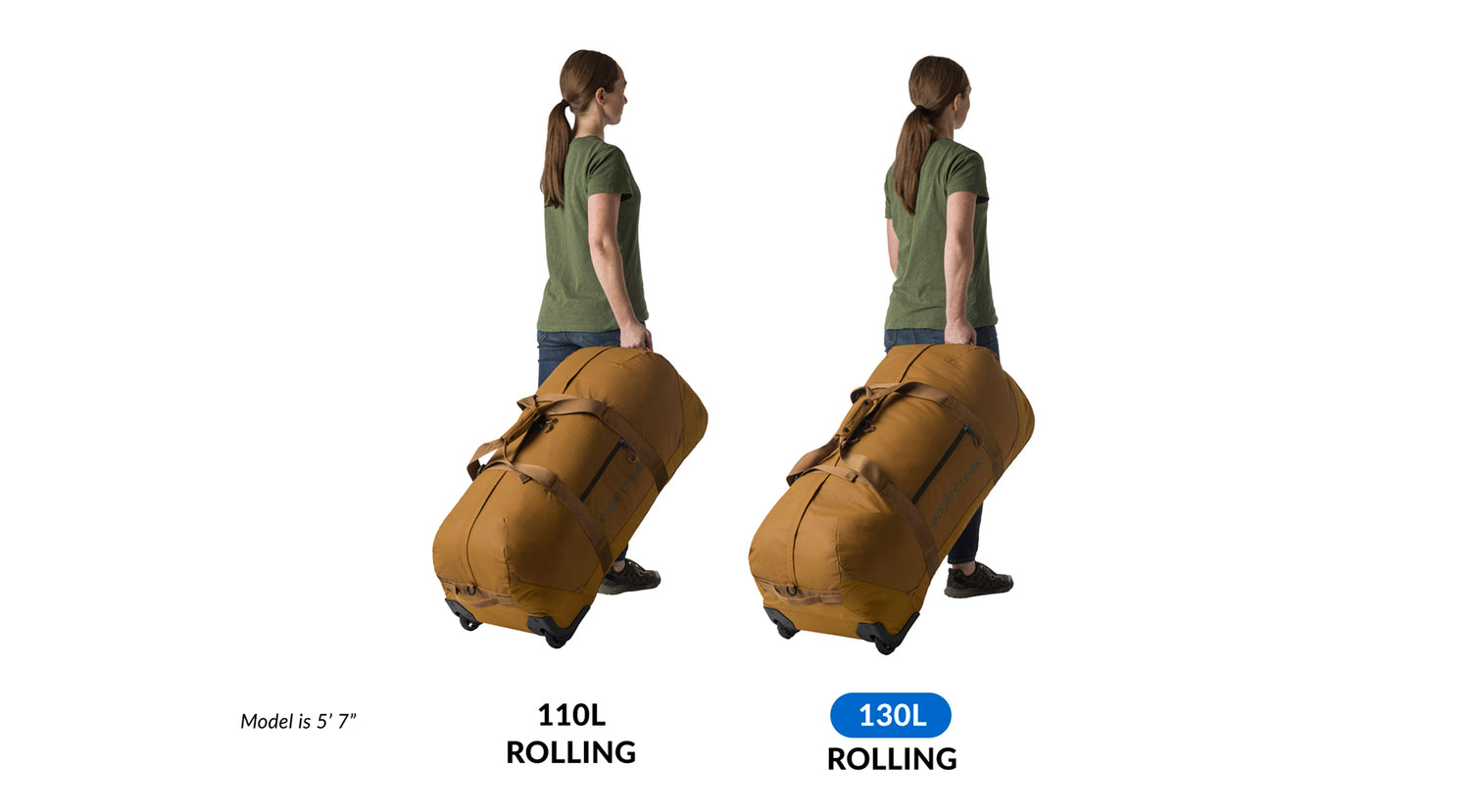 Grey Rolling Duffel Bags Eagle Creek