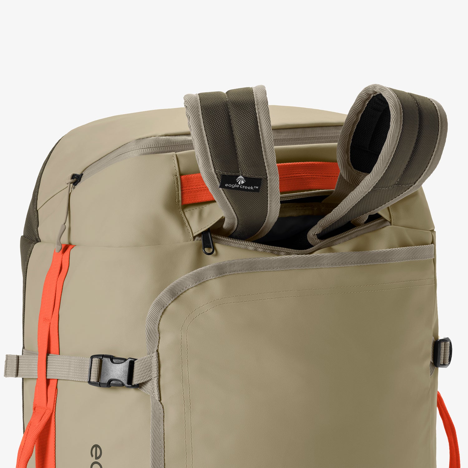 Tan Duffle Bag With Backpack Straps Eagle Creek