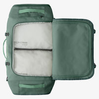Green Duffle Bag Internal Organization