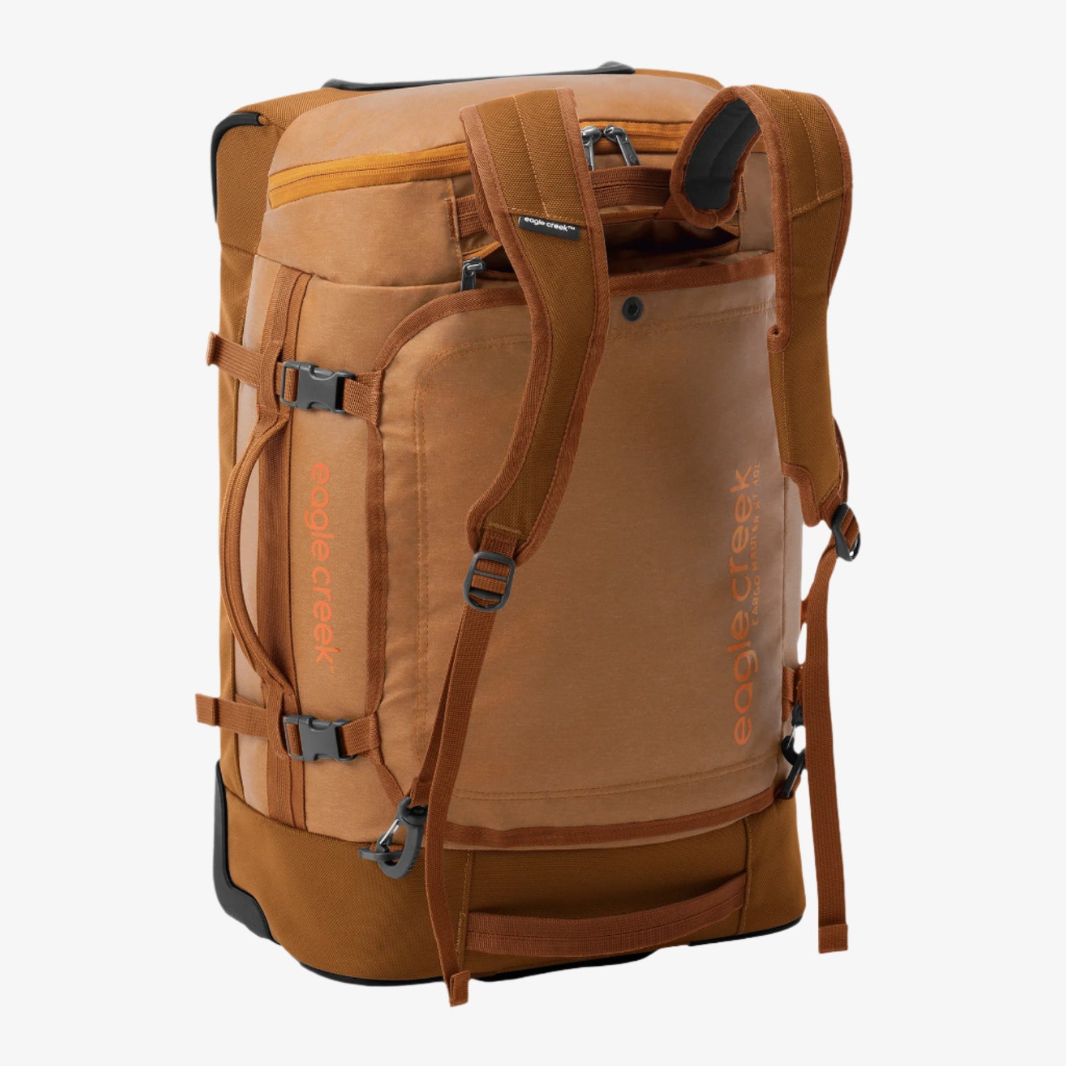 Orange Duffel Bag with Wheels Eagle Creek