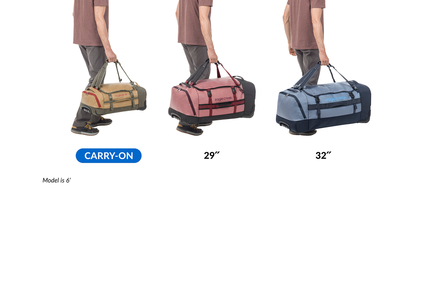 Cargo Hauler XT 21.5 Wheeled International Carry-On Duffel - Earth Red Best Carry On Backpack for International Travel View 