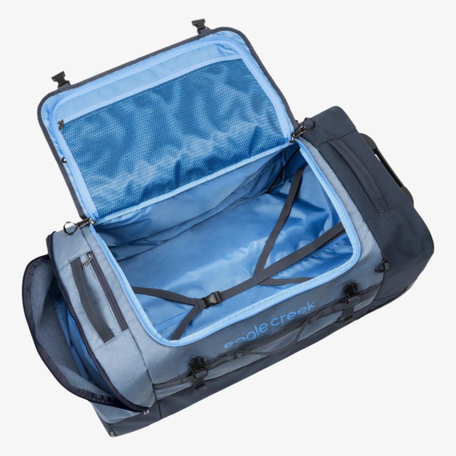 Glacier Blue Luggage Duffel with Wheels Eagle Creek