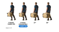 Sequoia Red Carry On Dimensions