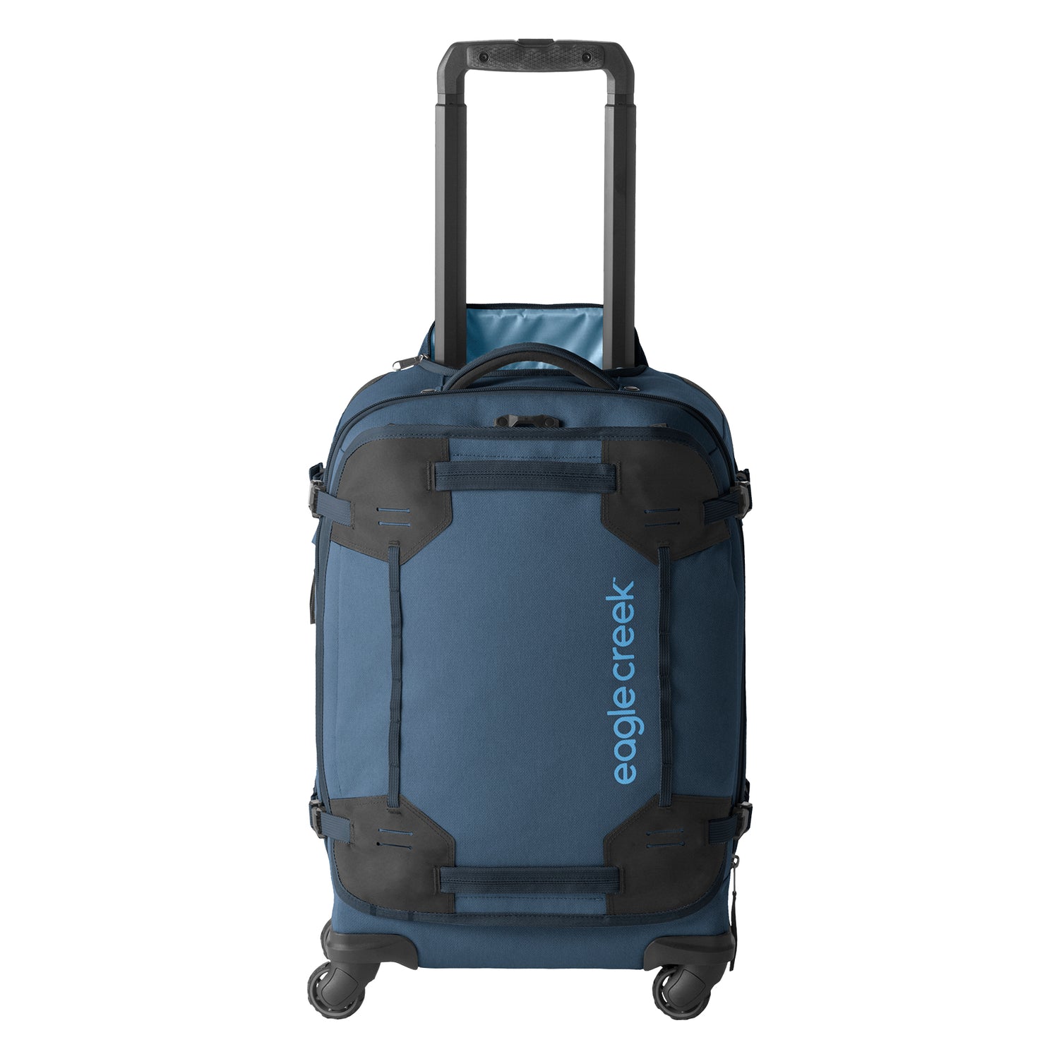 Gear Warrior XE 4-Wheel 21.75 Carry-On Luggage - Blue Jay 4 Wheel Carry On Suitcase View 