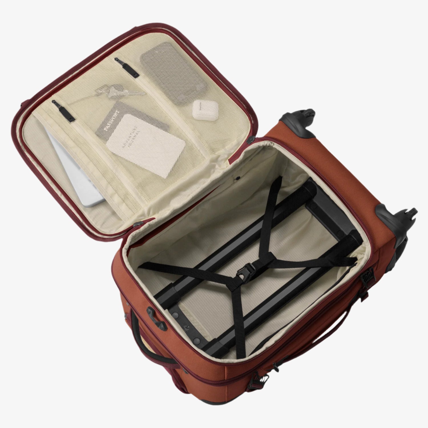 Sequoia Red Best 4 Wheel Carry On Luggage