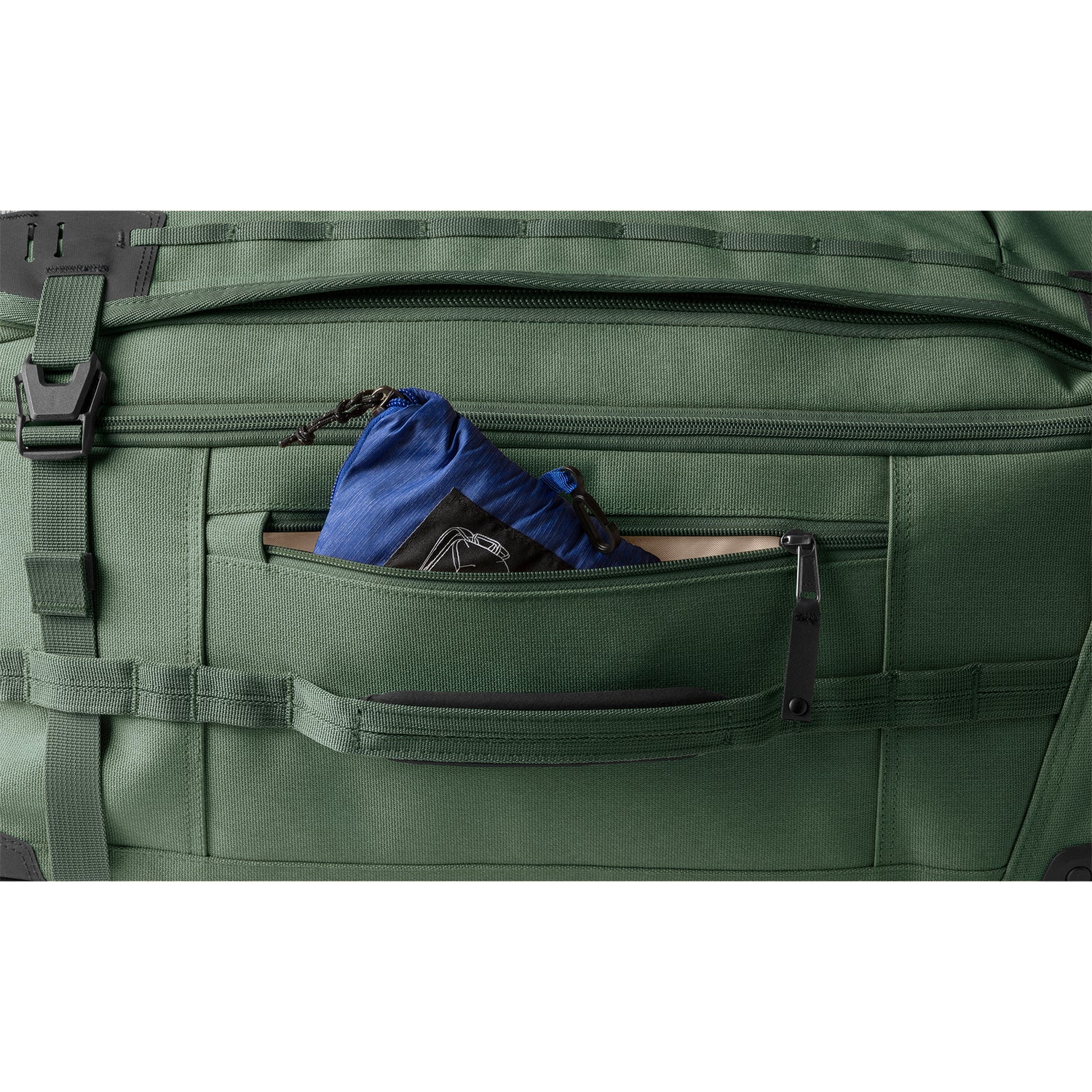 Luggage External Pocket Detail
