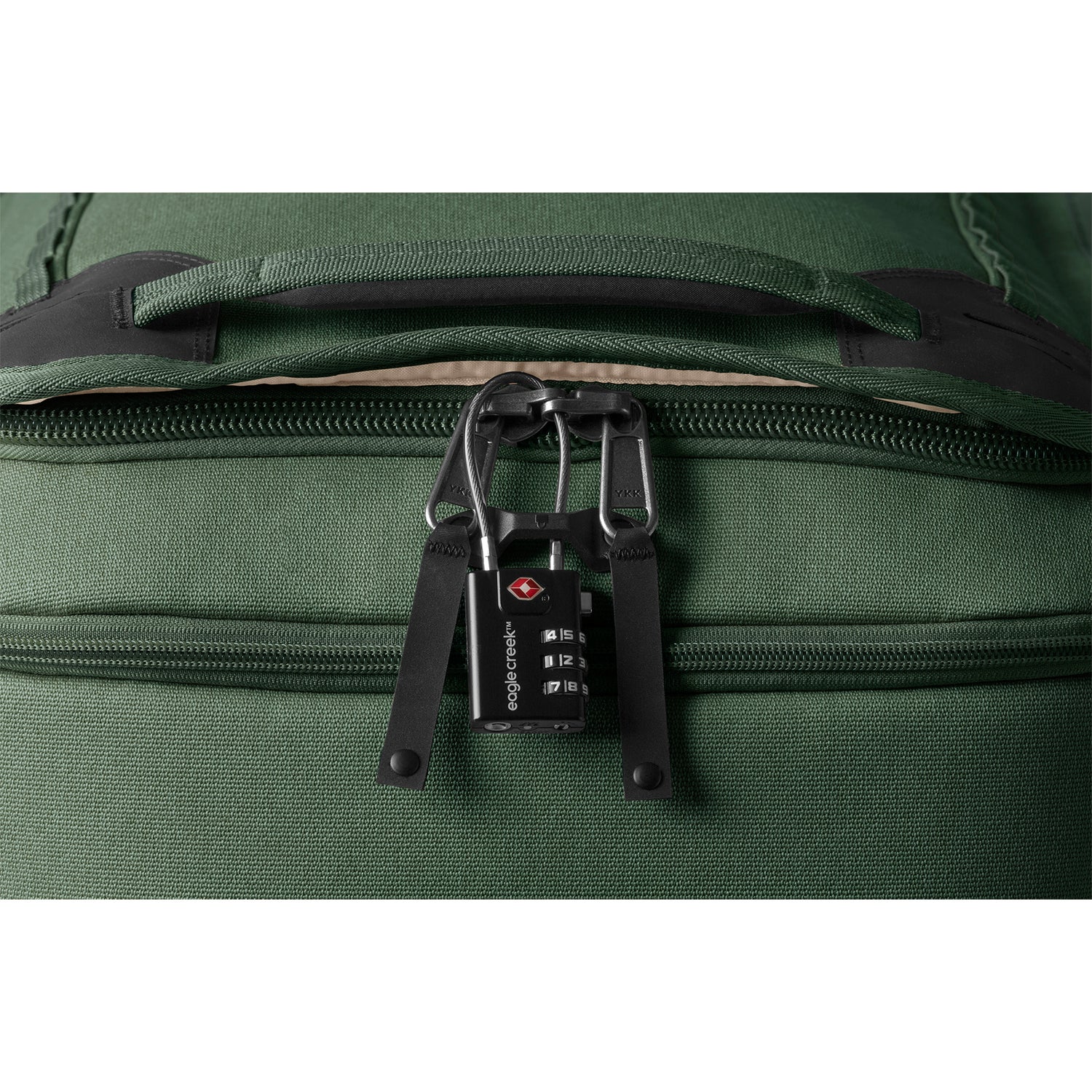 Luggage Zipper Detail